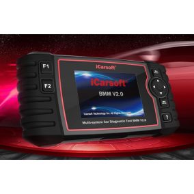   iCarsoft BMW-V20 gyári szintű BMW MINI diagnosztikai OBD 1 OBD 2 műszer szerviz funkciókkal