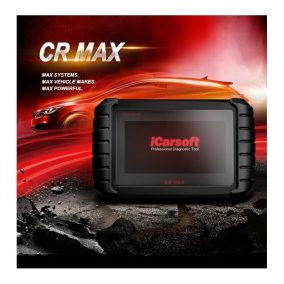   iCarsoft CR MAX diagnosztika - hibakódolvasás, élő adat, szervíz és programozó funkciók