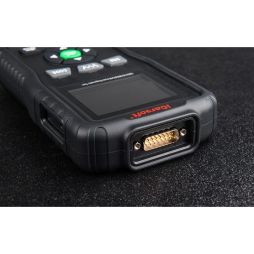 iCarsoft gyári szintű LandRover Jaguar diagnosztikai OBD 2 hibakódolvasó, olaj szerviz nullázó, akkumulátor tesztelő műszer