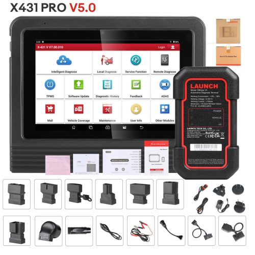 LAUNCH X431 PRO V5 professzionális gyári szintű autódiagnosztikai interfész Android Tablet PC
